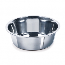 Indicado para cães, a Tigela Inox Chalesco é produzida com excelente material para que não acumule sujeira, possui um recipiente amplo e limpo que alimenta o seu melhor amigo canino.