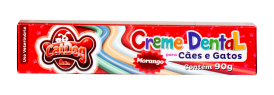 CREME DENTAL PET MORANGO CAIXINHA 90 GRS
